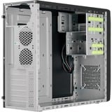 Chieftec CG-04B-OP carcasa de ordenador Midi Tower Negro, Cajas de torre negro, Midi Tower, PC, Negro, ATX, micro ATX, SECC, 14 cm