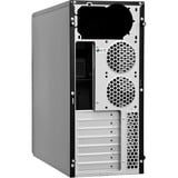 Chieftec CG-04B-OP carcasa de ordenador Midi Tower Negro, Cajas de torre negro, Midi Tower, PC, Negro, ATX, micro ATX, SECC, 14 cm