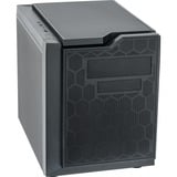 Chieftec CI-01B-OP carcasa de ordenador Cubo Negro, Cajas de torre negro, Cubo, PC, Negro, micro ATX, SECC, 15 cm
