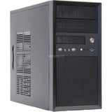 Chieftec CT-01B-OP carcasa de ordenador Mini Tower Negro, Cajas de torre negro, Mini Tower, PC, Negro, micro ATX, SECC, Hogar / Oficina, Minorista