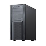 Chieftec CW-01B-OP carcasa de ordenador Torre Negro, Cajas de torre negro, Torre, PC, Negro, ATX, micro ATX, Mini-ITX, SPCC, 16,5 cm