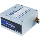 Chieftec GPB-350S unidad de fuente de alimentación 350 W 20+4 pin ATX PS/2 Plata, Fuente de alimentación de PC gris, 350 W, 200 - 240 V, 47 - 63 Hz, 3 A, Activo, 90 W
