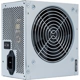 Chieftec GPB-350S unidad de fuente de alimentación 350 W 20+4 pin ATX PS/2 Plata, Fuente de alimentación de PC gris, 350 W, 200 - 240 V, 47 - 63 Hz, 3 A, Activo, 90 W