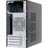 Chieftec HT-01B-350GPB carcasa de ordenador Midi Tower Negro 350 W, Cajas de torre negro, Midi Tower, PC, Negro, micro ATX, SECC, 14 cm