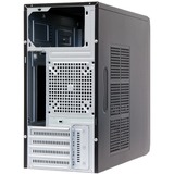 Chieftec HT-01B-OP carcasa de ordenador Mini Tower Negro, Cajas de torre negro, Mini Tower, PC, Negro, micro ATX, Aluminio, Hogar / Oficina