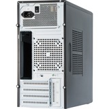 Chieftec Mesh MidiTower LCX-01SLSLB Plata 400 W, Cajas de torre negro, Midi Tower, PC, Plata, ATX, 400 W, 205 mm