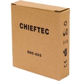 Chieftec SDC-025 panel bahía disco duro 8,89 cm (3.5") Negro, Bastidor de instalación negro, 8,89 cm (3.5"), Negro, Aluminio, 102 mm, 117 mm, 25 mm