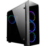 Chieftec Scorpion II Midi Tower Negro, Cajas de torre negro, Midi Tower, PC, Negro, ATX, micro ATX, Mini-ITX, SPCC, Vidrio templado, Juego