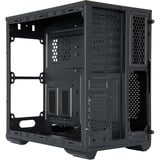 Chieftec UK-02B-OP carcasa de ordenador Cubo Negro, Caja cubo negro, Cubo, PC, Negro, ATX, micro ATX, Mini-ITX, SPCC, Hogar / Oficina