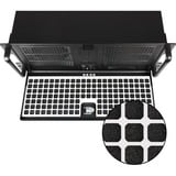 Chieftec UNC-411E-B-OP carcasa de ordenador Estante Negro, Servidor de vivienda negro, Estante, Servidor, Negro, ATX, EATX, micro ATX, SECC, 14 cm
