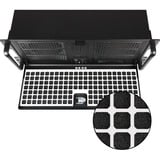 Chieftec UNC-411E-B carcasa de ordenador Estante Negro, Plata 400 W, Servidor de vivienda negro, Estante, Servidor, Negro, Plata, ATX, EATX, micro ATX, SECC, 4U