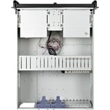 Chieftec UNC-411E-B carcasa de ordenador Estante Negro, Plata 400 W, Servidor de vivienda negro, Estante, Servidor, Negro, Plata, ATX, EATX, micro ATX, SECC, 4U