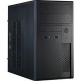 Chieftec XT-01B-350GPB carcasa de ordenador Mini Tower Negro 350 W, Cajas de torre negro, Mini Tower, PC, Negro, micro ATX, SECC, 14 cm