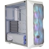 Cooler Master MasterBox TD500 Mesh Midi Tower Blanco, Cajas de torre blanco, Midi Tower, PC, Blanco, ATX, EATX, micro ATX, Mini-ITX, SSI CEB, Malla, Plástico, Acero, Vidrio templado, Multi