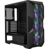 Cooler Master MasterBox TD500 Mesh Midi Tower Negro, Cajas de torre negro, Midi Tower, PC, Negro, ATX, EATX, micro ATX, Mini-ITX, SSI CEB, Malla, Plástico, Acero, Vidrio templado, Multi