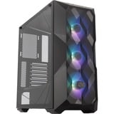 Cooler Master MasterBox TD500 Mesh Midi Tower Negro, Cajas de torre negro, Midi Tower, PC, Negro, ATX, EATX, micro ATX, Mini-ITX, SSI CEB, Malla, Plástico, Acero, Vidrio templado, Multi