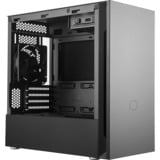 Cooler Master Silencio S400 Midi Tower Negro, Cajas de torre negro, Midi Tower, PC, Negro, micro ATX, Mini-ITX, Plástico, Acero, 16,7 cm