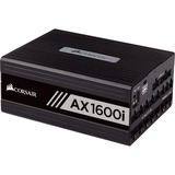 Corsair AX1600i unidad de fuente de alimentación 1600 W ATX Negro, Fuente de alimentación de PC negro, 1600 W, 100 - 240 V, 50 - 60 Hz, 9 - 15 A, 180 W, 1600 W
