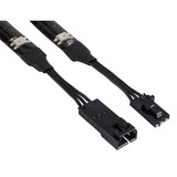 Corsair CL-8930002 parte carcasa de ordenador Tira LED, Tira de LED Tira LED, Negro, Multicolor, Azul, Verde, Naranja, Rosa