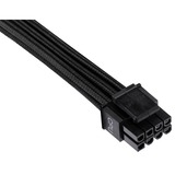 Corsair CP-8920236 cable de alimentación interna 0,75 m negro, 0,75 m, 8-pin(4+4) EPS12V, 4-pin ATX12V, Macho, Macho, Derecho