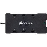 Corsair LL120 RGB Carcasa del ordenador Ventilador 12 cm negro, Ventilador, 12 cm, 600 RPM, 1500 RPM, 24,8 dB, 43,25 cfm