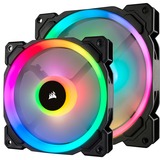 Corsair LL140 RGB Carcasa del ordenador Ventilador 14 cm Ventilador, 14 cm, 600 RPM, 1300 RPM, 25 dB, 51,5 cfm