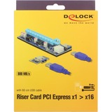 DeLOCK 41426 tarjeta y adaptador de interfaz Interno PCI, PCIe, USB 3.2 Gen 1 (3.1 Gen 1), Tarjeta de ampliación PCI, PCI, PCIe, USB 3.2 Gen 1 (3.1 Gen 1), China, 0,8 Gbit/s, 43,5 mm, 128,2 mm