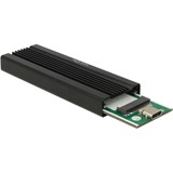 DeLOCK 42600 tarjeta y adaptador de interfaz USB 3.2 Gen 1 (3.1 Gen 1), Caja de unidades negro, M.2, USB 3.2 Gen 1 (3.1 Gen 1), Negro, Actividad, Poder, JMicron JMS583, 10 Gbit/s