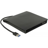 DeLOCK 42602 Caja para disco ODD 13,3 cm (5.25") SATA III Negro, Caja de unidades negro, 13,3 cm (5.25"), SATA III, Initio INIC-3619, 5 Gbit/s, USB, Cualquier marca