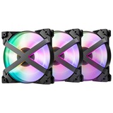 DeepCool MF120 GT Carcasa del ordenador Ventilador 12 cm Negro, Blanco 3 pieza(s) negro/Transparente, Ventilador, 12 cm, 1800 RPM, 35 dB, 29,5 sonio, 60,6 cfm