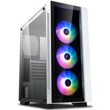 DeepCool Matrexx 55 V3 ADD-RGB WH 3F Midi Tower Negro, Blanco, Cajas de torre blanco, Midi Tower, PC, Negro, Blanco, ATX, EATX, micro ATX, Mini-ITX, ABS, SPCC, Vidrio templado, Juego