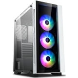 DeepCool Matrexx 55 V3 ADD-RGB WH 3F Midi Tower Negro, Blanco, Cajas de torre blanco, Midi Tower, PC, Negro, Blanco, ATX, EATX, micro ATX, Mini-ITX, ABS, SPCC, Vidrio templado, Juego