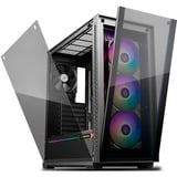 DeepCool Matrexx 70 ADD-RGB 3F Midi Tower Negro, Cajas de torre negro, Midi Tower, PC, Negro, ATX, EATX, micro ATX, Mini-ITX, ABS sintéticos, SPCC, Vidrio templado, Juego