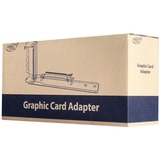 DeepCool PAB 300 Universal Soporte de GPU, Adaptador negro, Universal, Soporte de GPU, Metal, Negro, 20 cm, PCI Express 16X