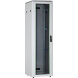Digitus Armario de red de la serie Unique - 600 x 600 mm (an. x pr.), Armario IT gris claro, Rack o bastidor independiente, 800 kg, Gris