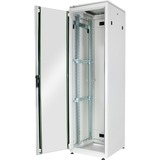 Digitus Armario de red de la serie Unique - 600 x 600 mm (an. x pr.), Armario IT gris claro, Rack o bastidor independiente, 800 kg, Gris