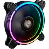 Enermax T.B.RGB AD. Carcasa del ordenador Ventilador 12 cm Negro negro, Ventilador, 12 cm, 1500 RPM, 22 dB, 47,53 cfm, 80,75 m³/h