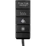 Fractal Design Adjust R1 Universal Controlador RGB, Control del ventilador negro, Universal, Controlador RGB, Negro, 5 V, 2,6 A, 17 mm