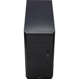 Fractal Design CORE 1100 Mini Tower Negro, Cajas de torre negro, Mini Tower, PC, Negro, micro ATX, Mini-ITX, Unidad de disco duro, Poder, 14,8 cm