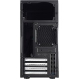 Fractal Design CORE 1100 Mini Tower Negro, Cajas de torre negro, Mini Tower, PC, Negro, micro ATX, Mini-ITX, Unidad de disco duro, Poder, 14,8 cm