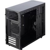 Fractal Design CORE 1100 Mini Tower Negro, Cajas de torre negro, Mini Tower, PC, Negro, micro ATX, Mini-ITX, Unidad de disco duro, Poder, 14,8 cm