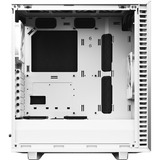 Fractal Design Define 7 Compact Blanco, Cajas de torre blanco, PC, Blanco, ATX, micro ATX, Mini-ITX, Acero, Vidrio templado, 16,9 cm, 36 cm