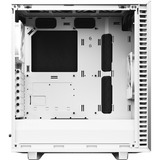 Fractal Design Define 7 Compact Blanco, Cajas de torre blanco, PC, Blanco, ATX, micro ATX, Mini-ITX, Acero, Vidrio templado, 16,9 cm, 36 cm