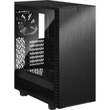 Fractal Design Define 7 Compact Midi Tower Negro, Cajas de torre negro, Midi Tower, PC, Negro, ATX, micro ATX, Micro-ITX, Aluminio, Acero, Vidrio templado, Hogar / Oficina