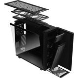 Fractal Design Define 7 XL Midi Tower Negro, Caja de torre grande negro, Midi Tower, PC, Negro, ATX, EATX, micro ATX, Micro-ITX, SSI CEB, Acero, 18,5 cm