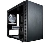 Fractal Design Define Nano S - Window Mini Tower Negro, Cajas de torre negro, Mini Tower, PC, Negro, ITX, 16 cm, 31,5 cm