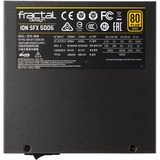 Fractal Design FD-PSU-ION-SFX-500G-BK unidad de fuente de alimentación 500 W 24-pin ATX Negro, Fuente de alimentación de PC negro, 500 W, 100 - 240 V, 50/60 Hz, 6/3 A, 100 W, 100 W