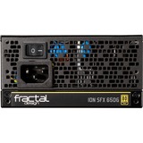 Fractal Design FD-PSU-ION-SFX-650G-BK unidad de fuente de alimentación 650 W 24-pin ATX Negro, Fuente de alimentación de PC negro, 650 W, 100 - 240 V, 50/60 Hz, 8/4 A, 100 W, 100 W