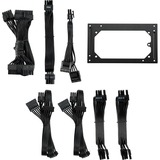 Fractal Design FD-PSU-ION-SFX-650G-BK unidad de fuente de alimentación 650 W 24-pin ATX Negro, Fuente de alimentación de PC negro, 650 W, 100 - 240 V, 50/60 Hz, 8/4 A, 100 W, 100 W