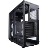 Fractal Design Focus G Midi Tower Negro, Cajas de torre negro, Midi Tower, PC, Negro, ATX, ITX, micro ATX, Blanco, Ventiladores de la caja, Frente